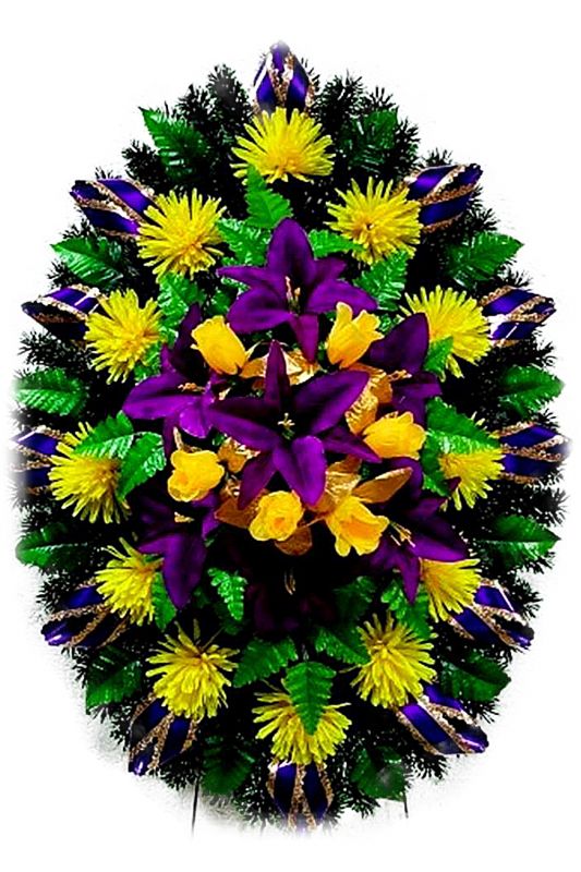 Венок ритуальный ВР3-12