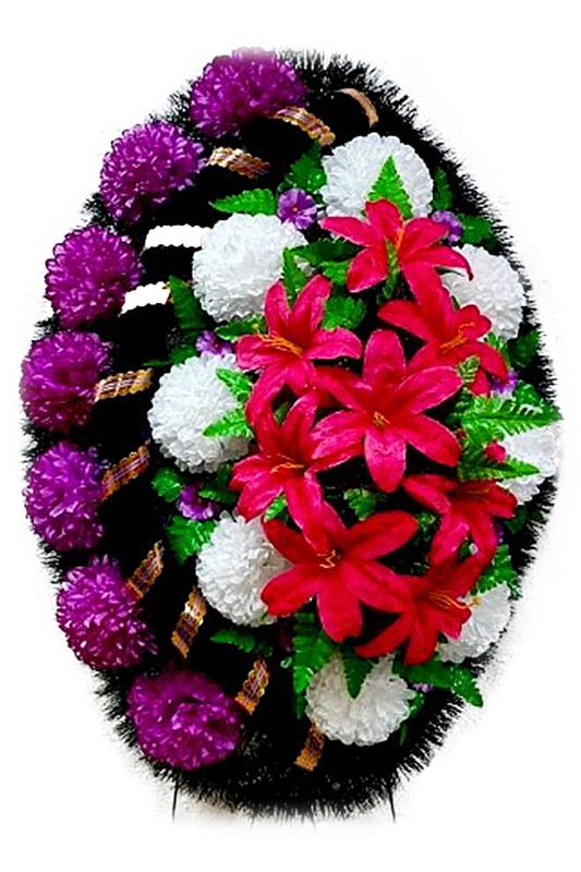 Венок ритуальный ВР3-7